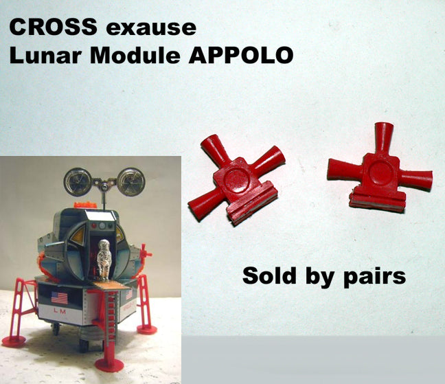 CROSS EXAUSE LUNAR MODULE APPOLO