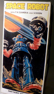Space Robot ( tulipe head robot )