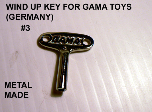 KEY FOR GAMA TOY
