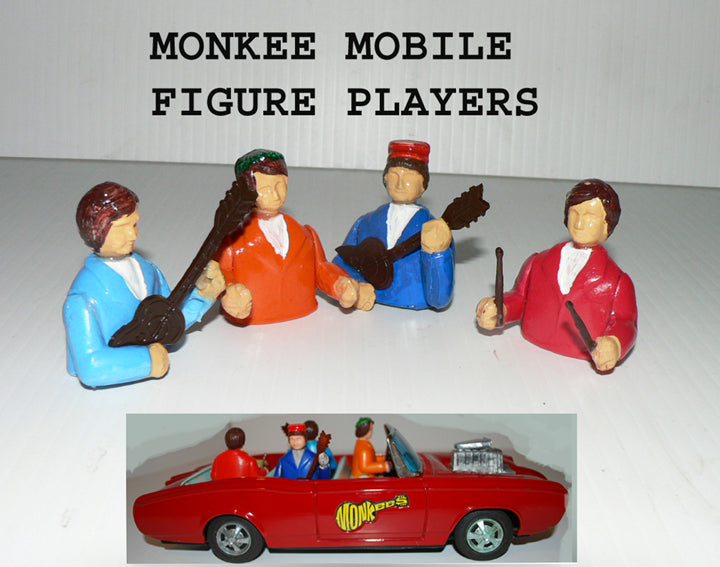 Monkeemobile Figures and instruments