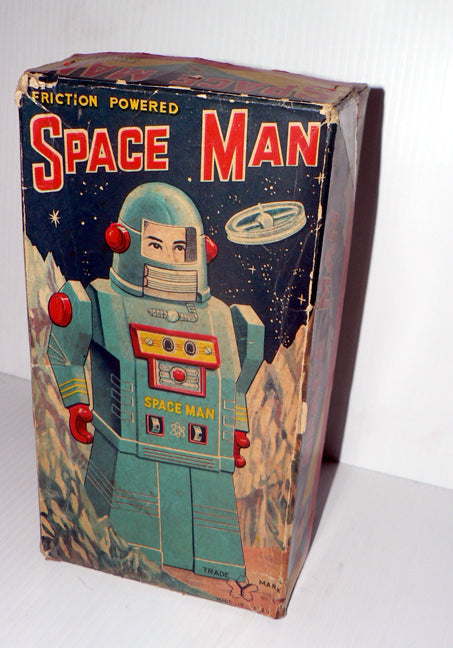 SPACE MAN  WITH LEVEL ACTION (BLUE)