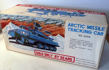 ARCTIC MISSILE TRACKING CAR ( SEARS EXCUSIVE )