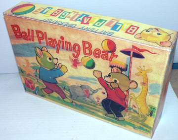 BALL PLAYING BEAR